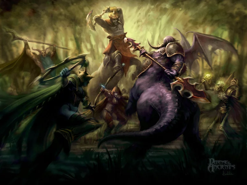 Dota, Warcraft