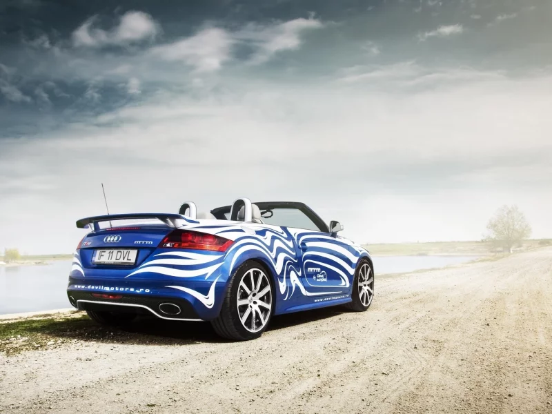 машины, audi, тюнинг, tt, авто, дорога