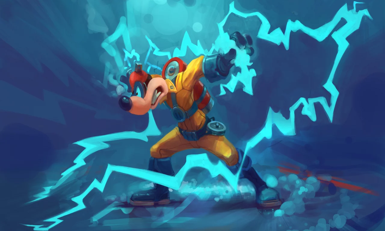 darkwing duck, чёрный плащ, megavolt, мегавольт