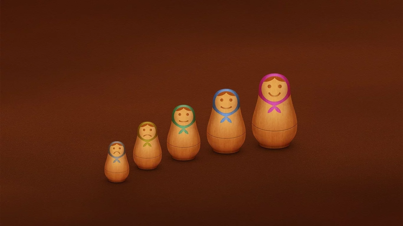 кукла, матрёшка, настроение, игрушка