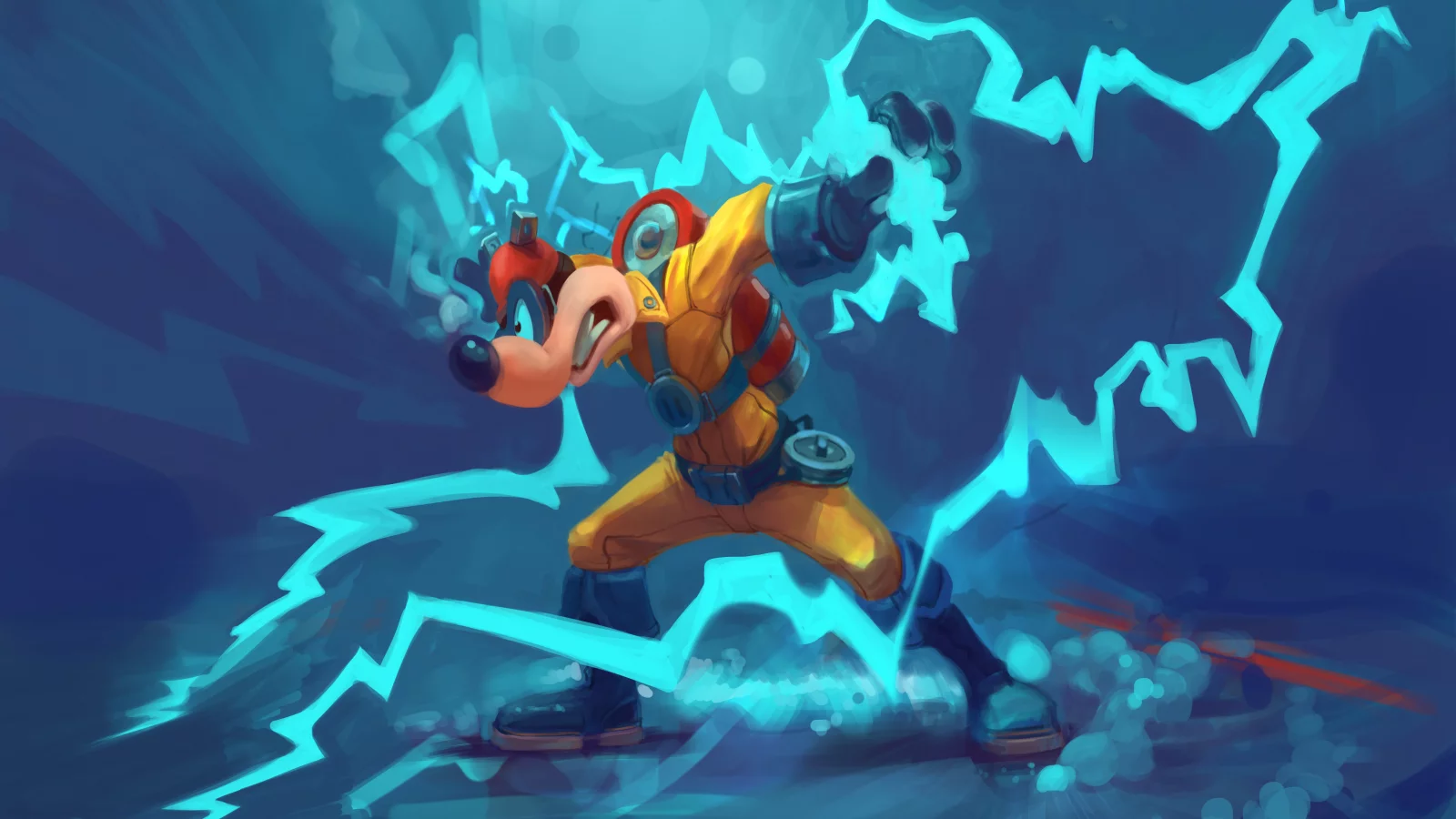 darkwing duck, чёрный плащ, megavolt, мегавольт