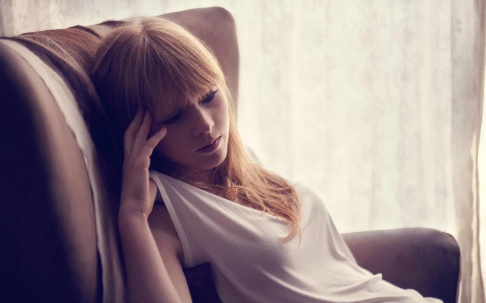 локоны, задумчивость, девушка, lucy rose
