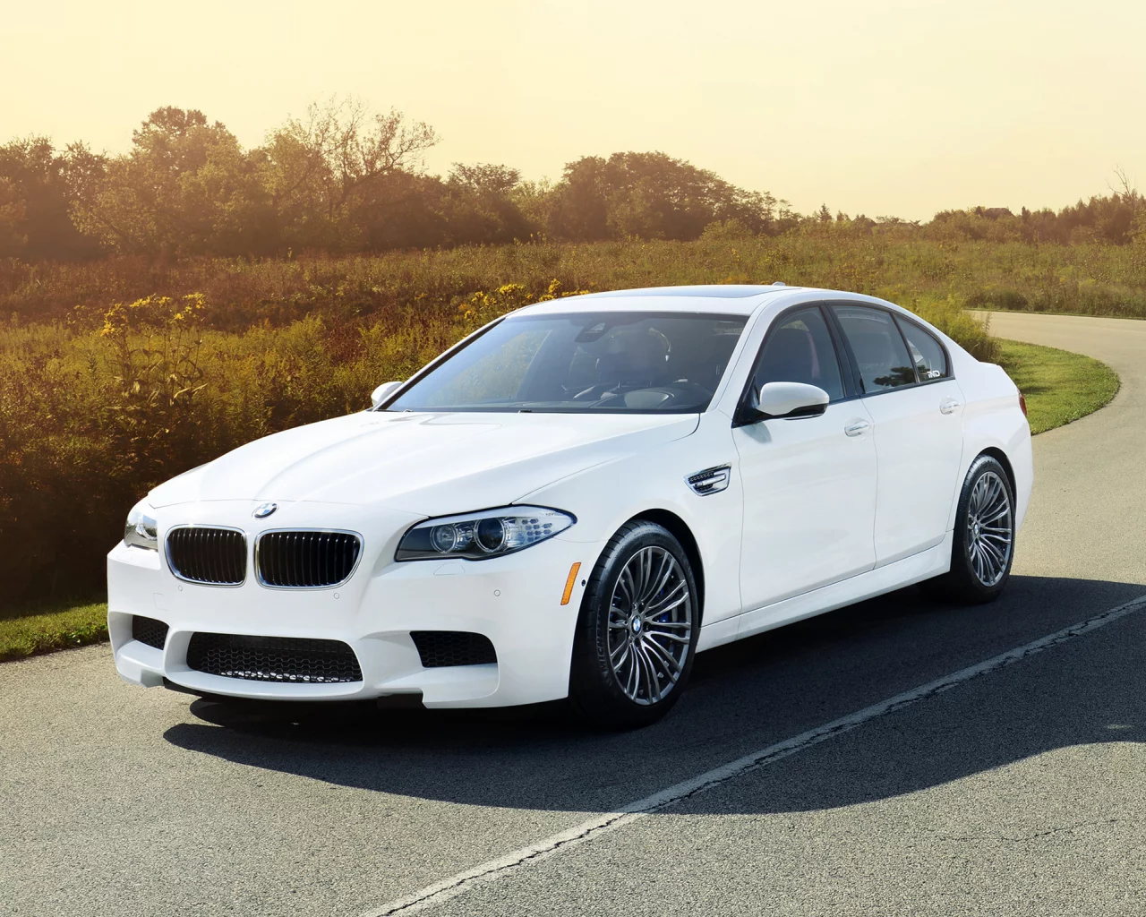 m5, bmw, седан, передок, ind, бмв, белый