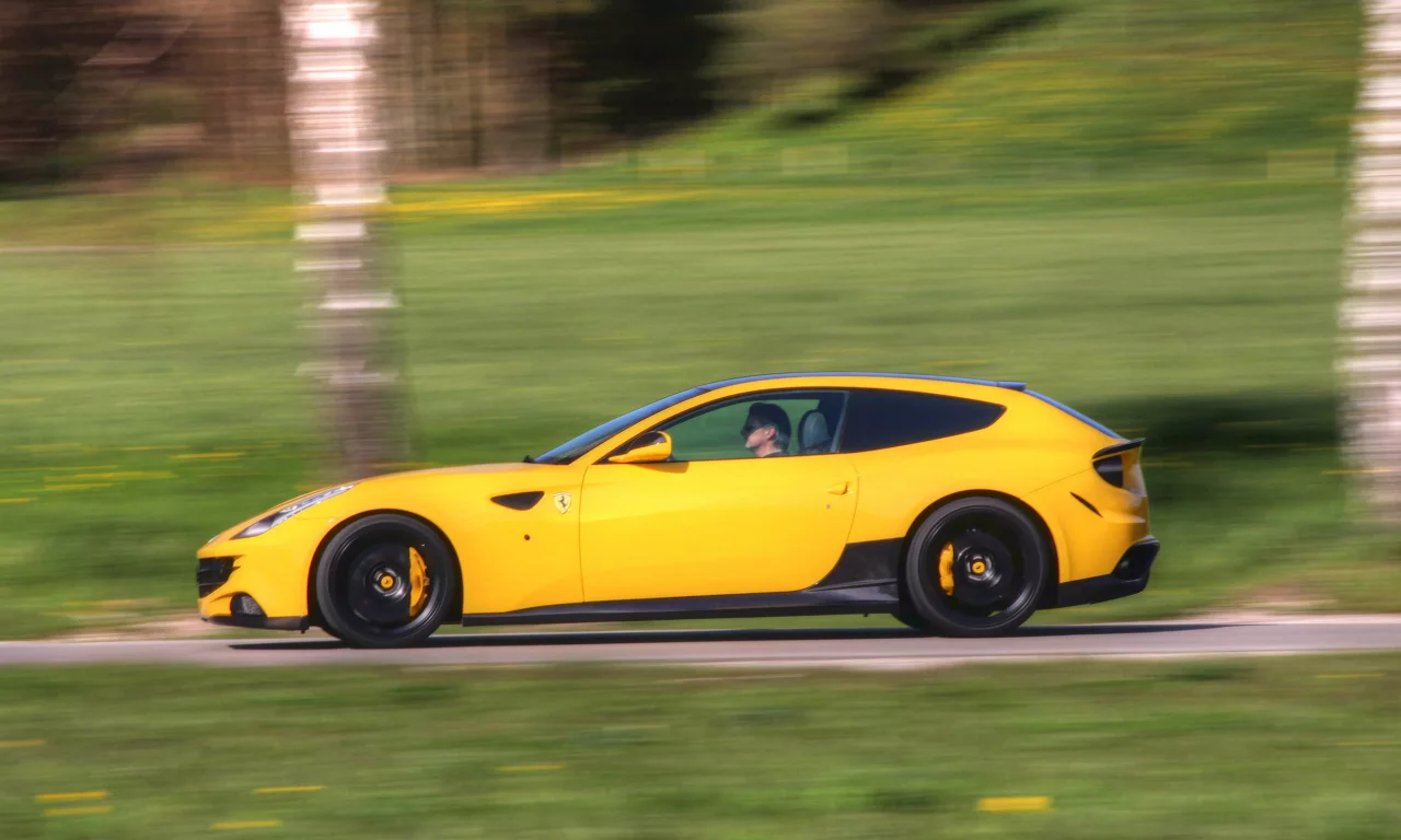 феррари фф, ferrari ff, novitec rosso, желтый