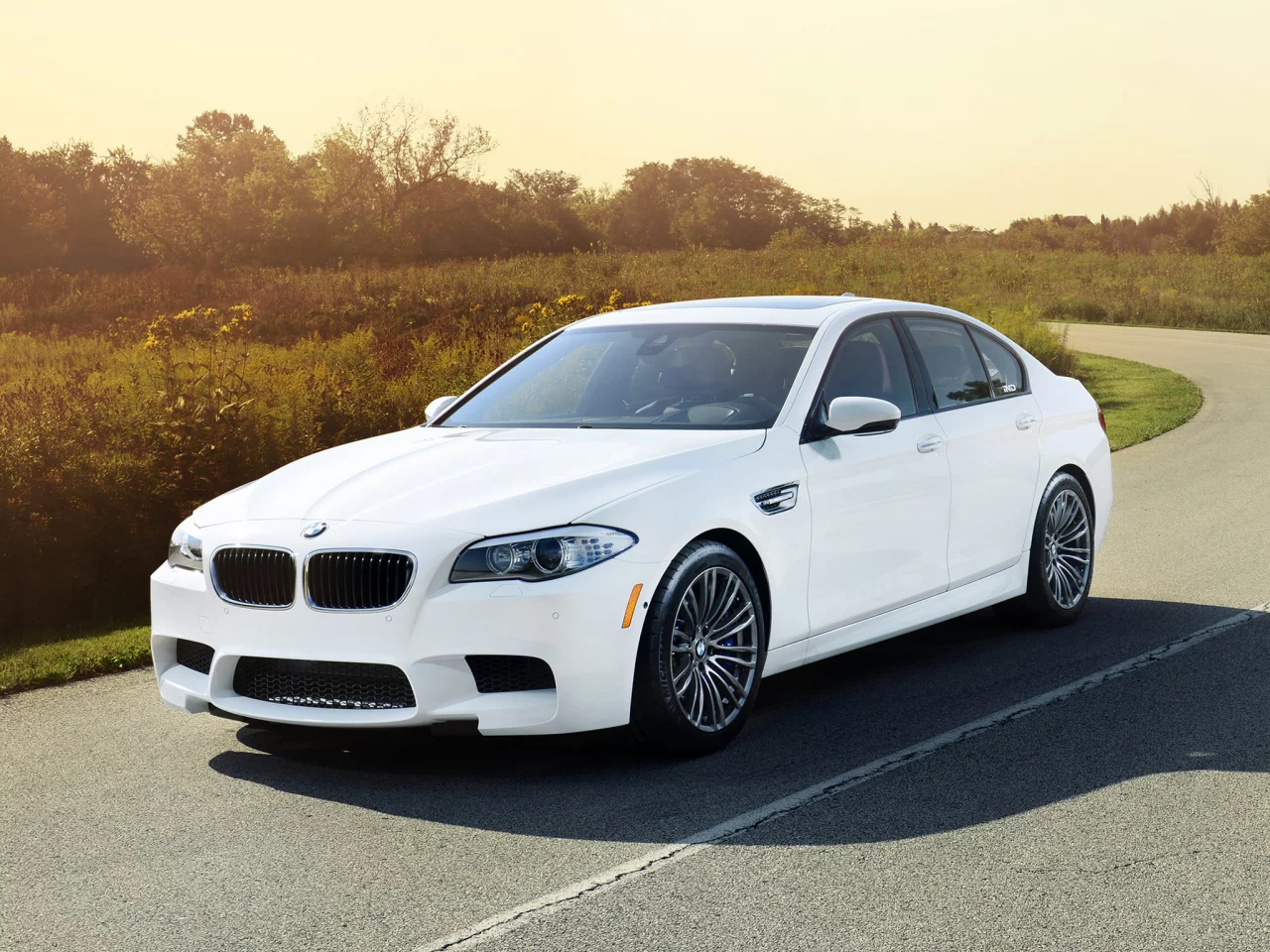 m5, bmw, седан, передок, ind, бмв, белый