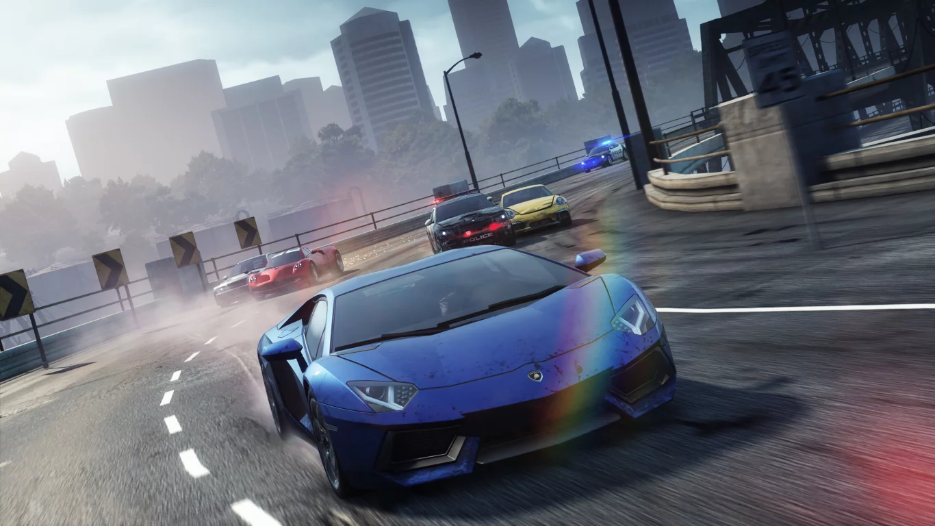 гонка, полиция, need for speed most wanted 2012