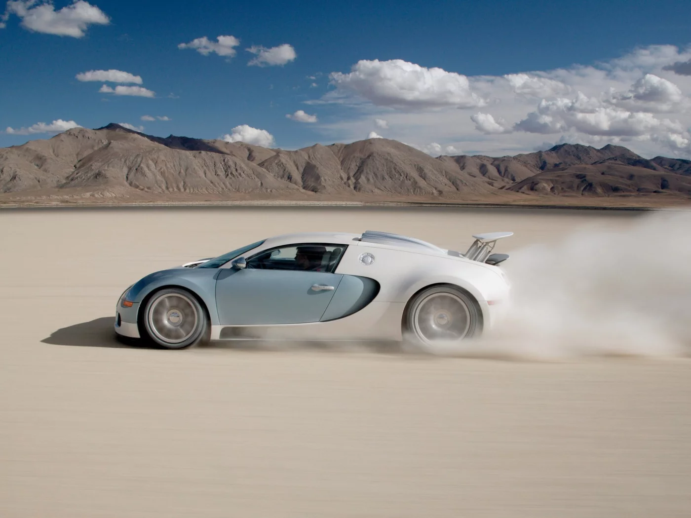 пыль, bugatti, скорость, бугатти, пустыня