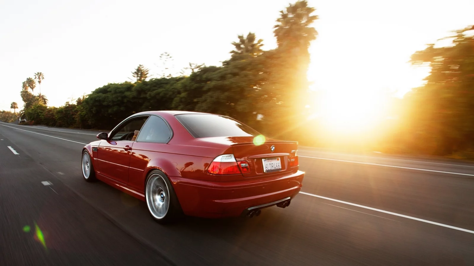 speed, красный, дорога, red, bmw, бмв, e46, m3, road