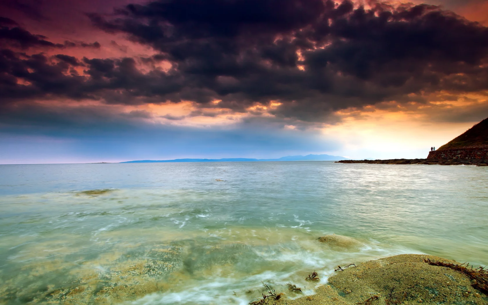 пейзаж, море, небо, природа