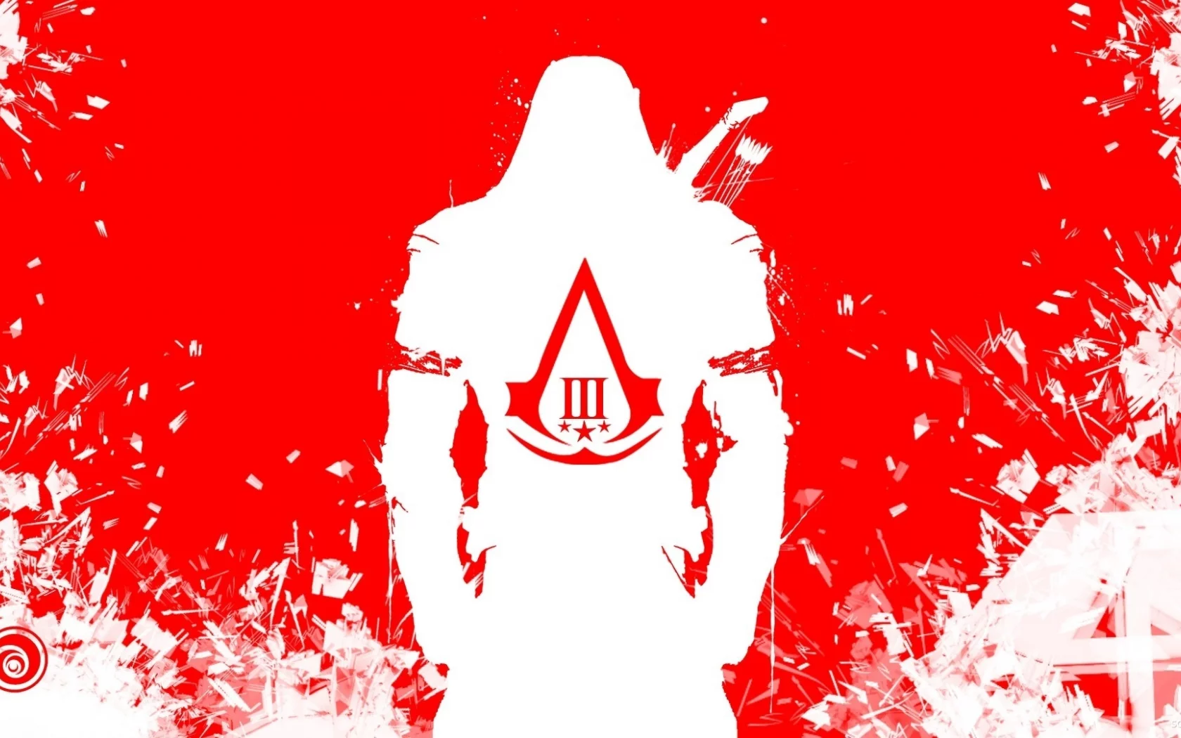 коннор, assassins creed 3, убийца, красный