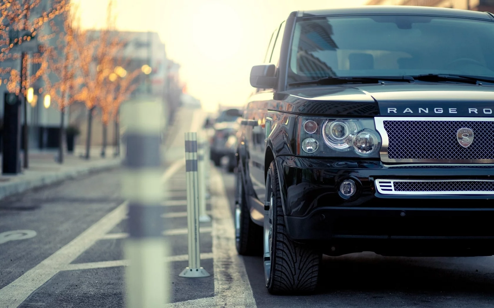 range rover, машины, дорога, шоссе