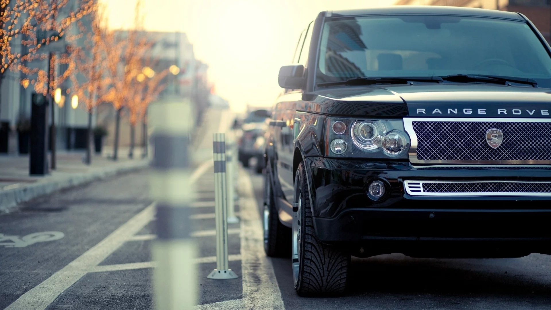 range rover, машины, дорога, шоссе
