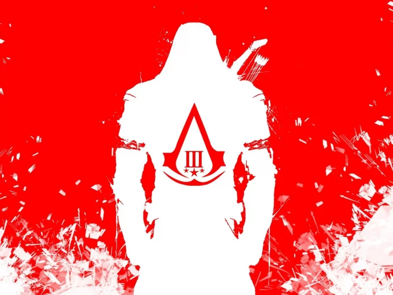 коннор, assassins creed 3, убийца, красный