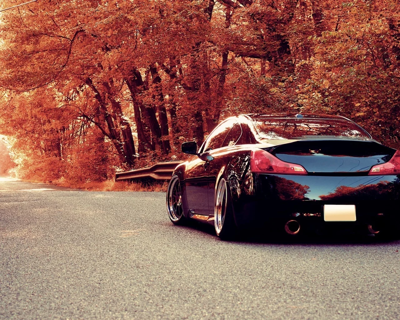 инфинити, background, g35, autumn, infiniti, осень