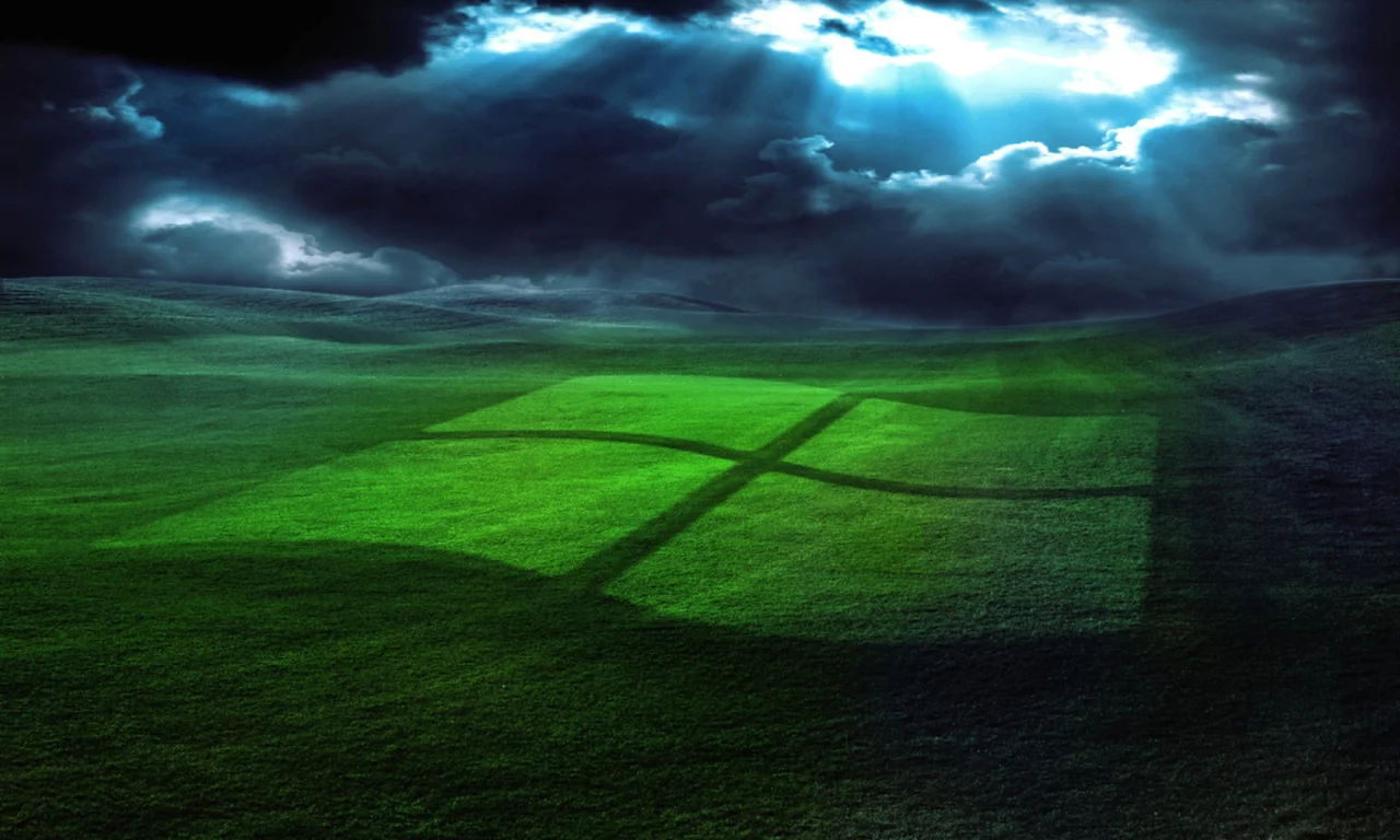 light, sky, windows, grass, green, blue