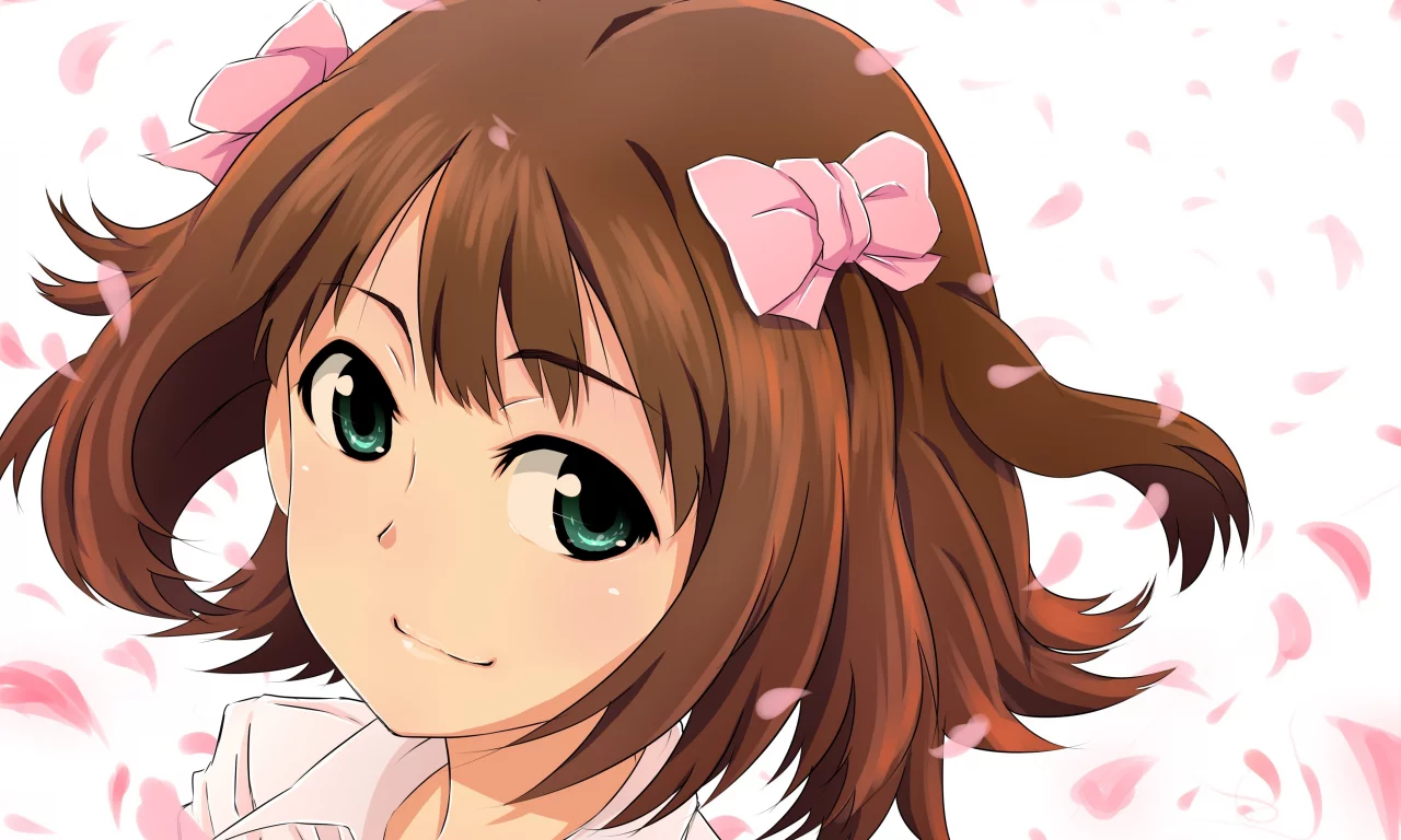 amami haruka, арт, yooguru, аниме, idolmaster, девушка