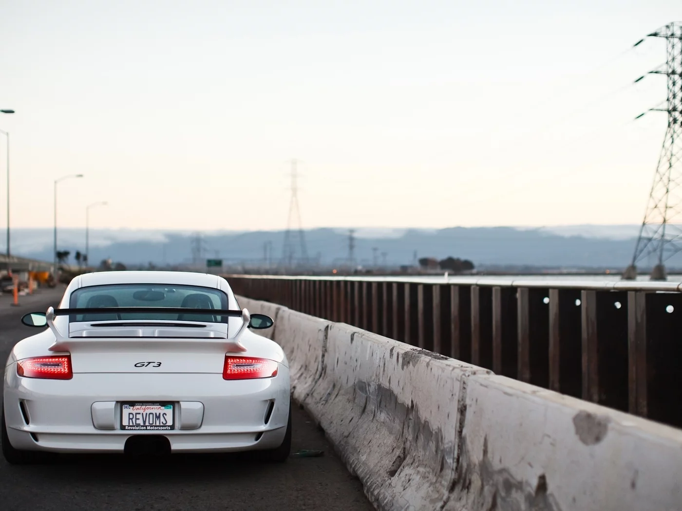 белый, sky, white, road, porsche, порше, gt3, гт3