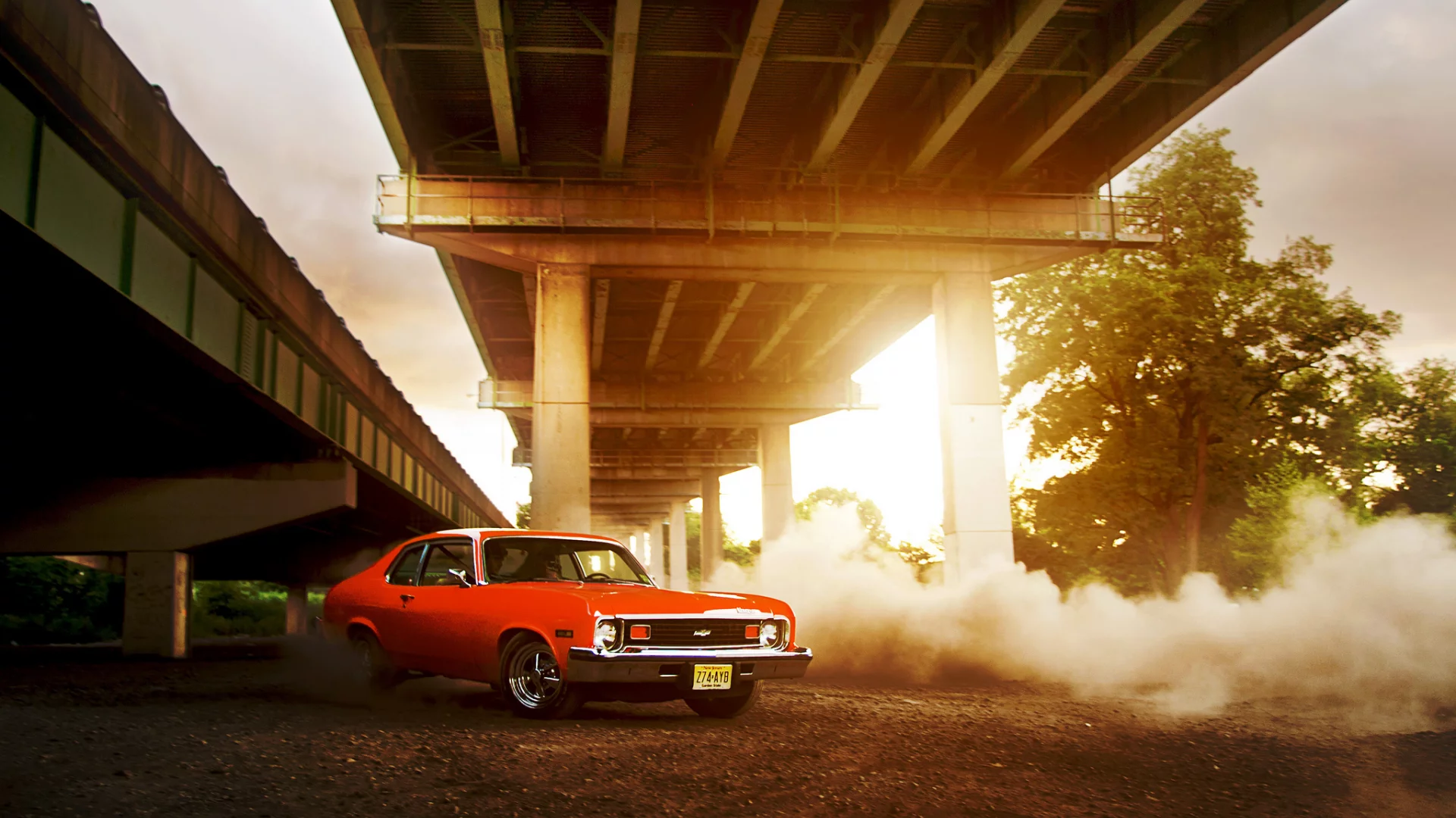 nova, нова, красная, chevrolet, front, red, шевроле