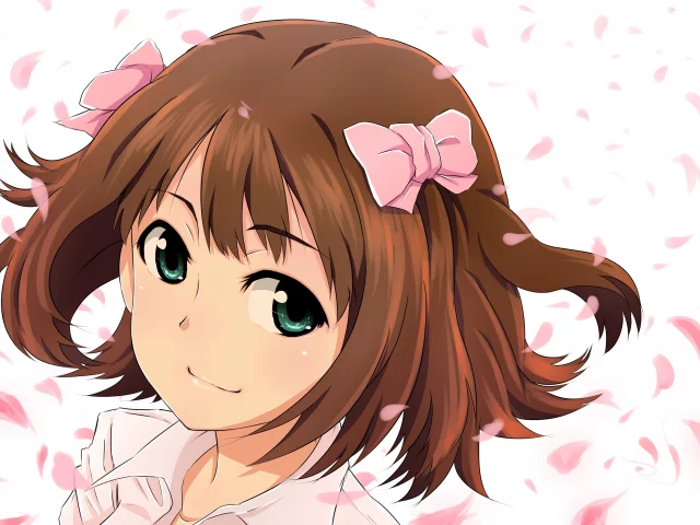 amami haruka, арт, yooguru, аниме, idolmaster, девушка