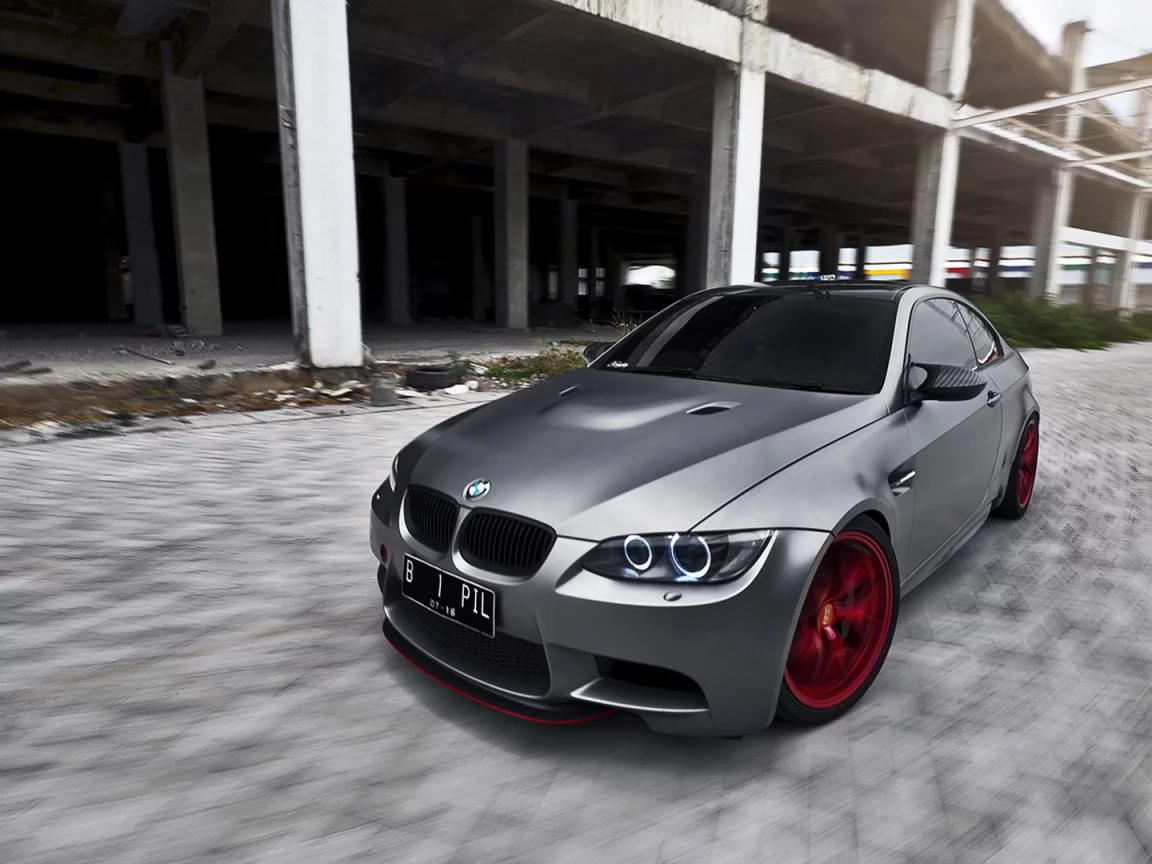 бмв, передок, тюнинг, серый, bbs, m3, bmw