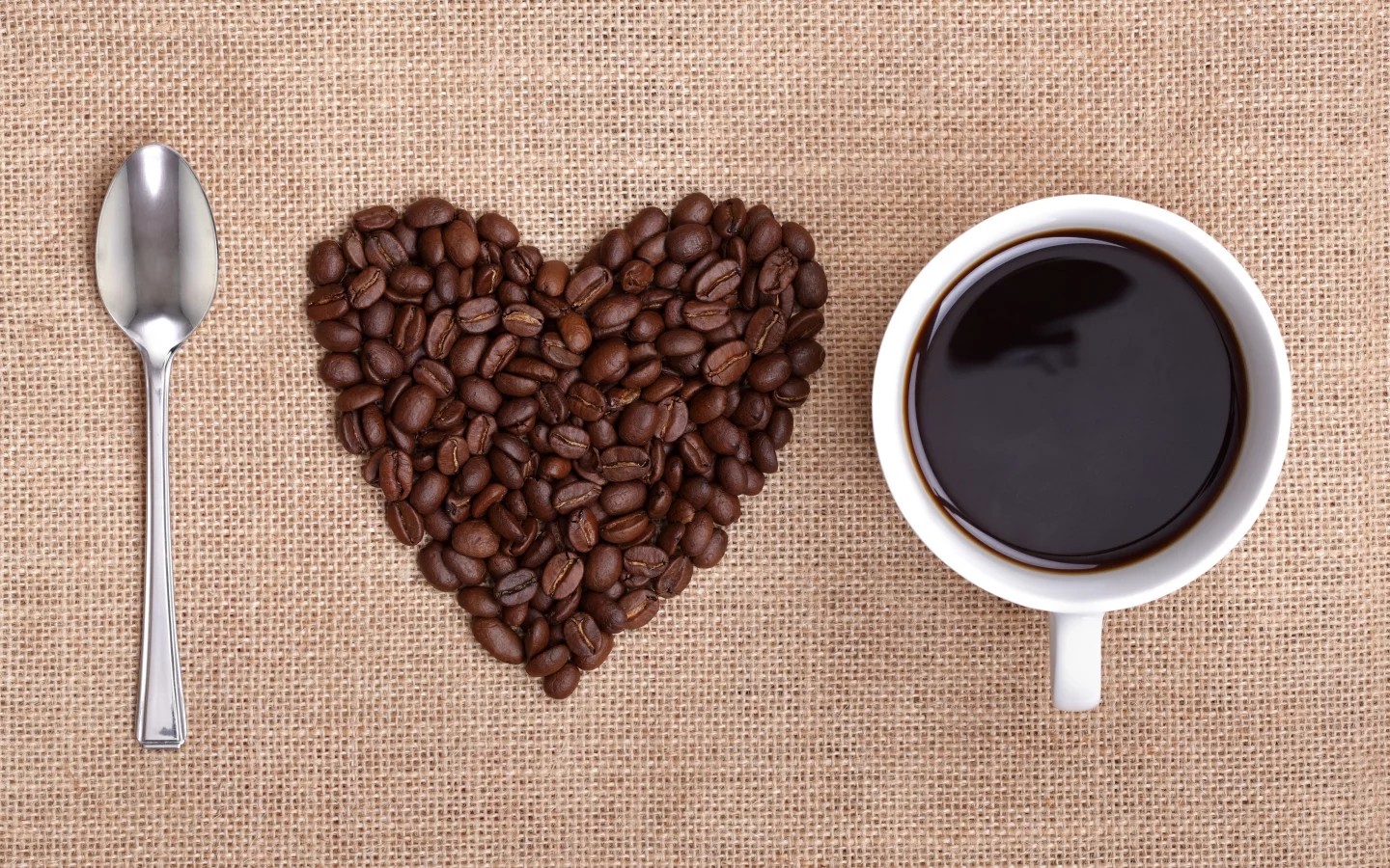 зерна, i love coffee, сердце, чашка, кофе