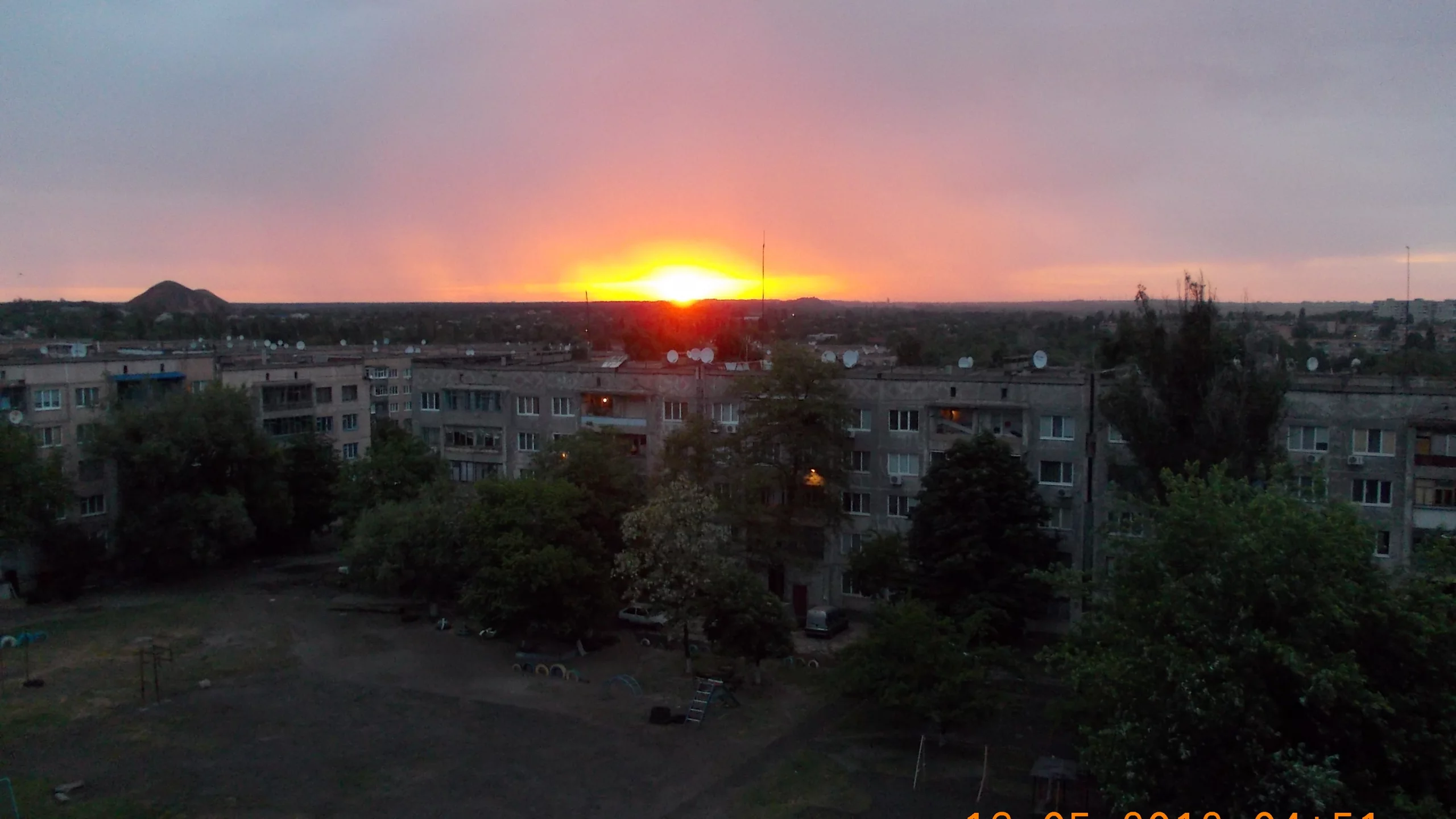 рассвет, утро