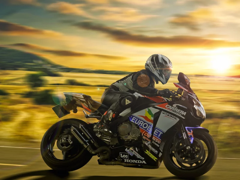 honda, мотоцикл, хонда, мотоциклист