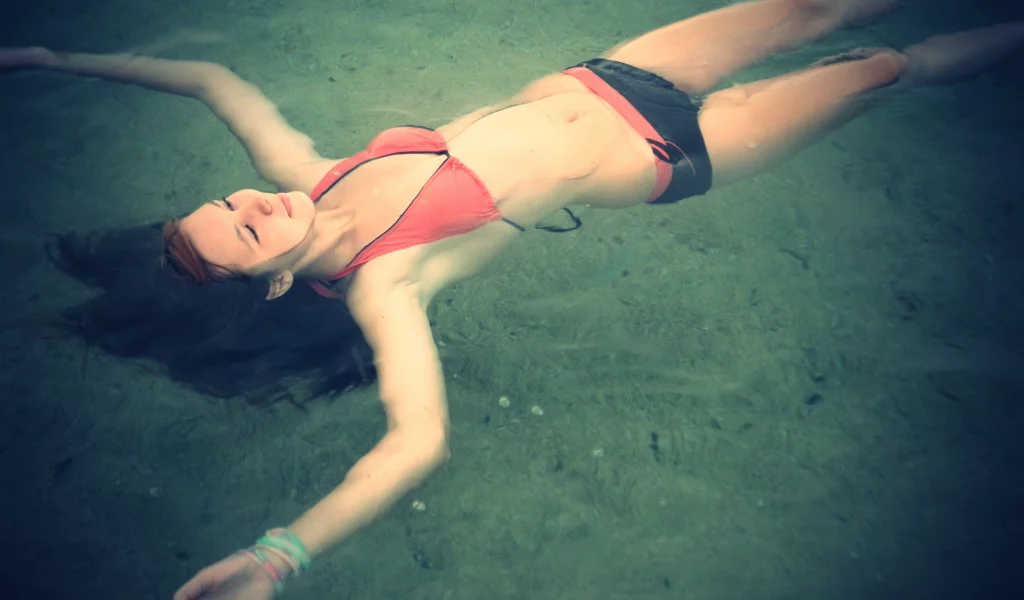 женщины, плавающие, floating, бикини, women, bikini