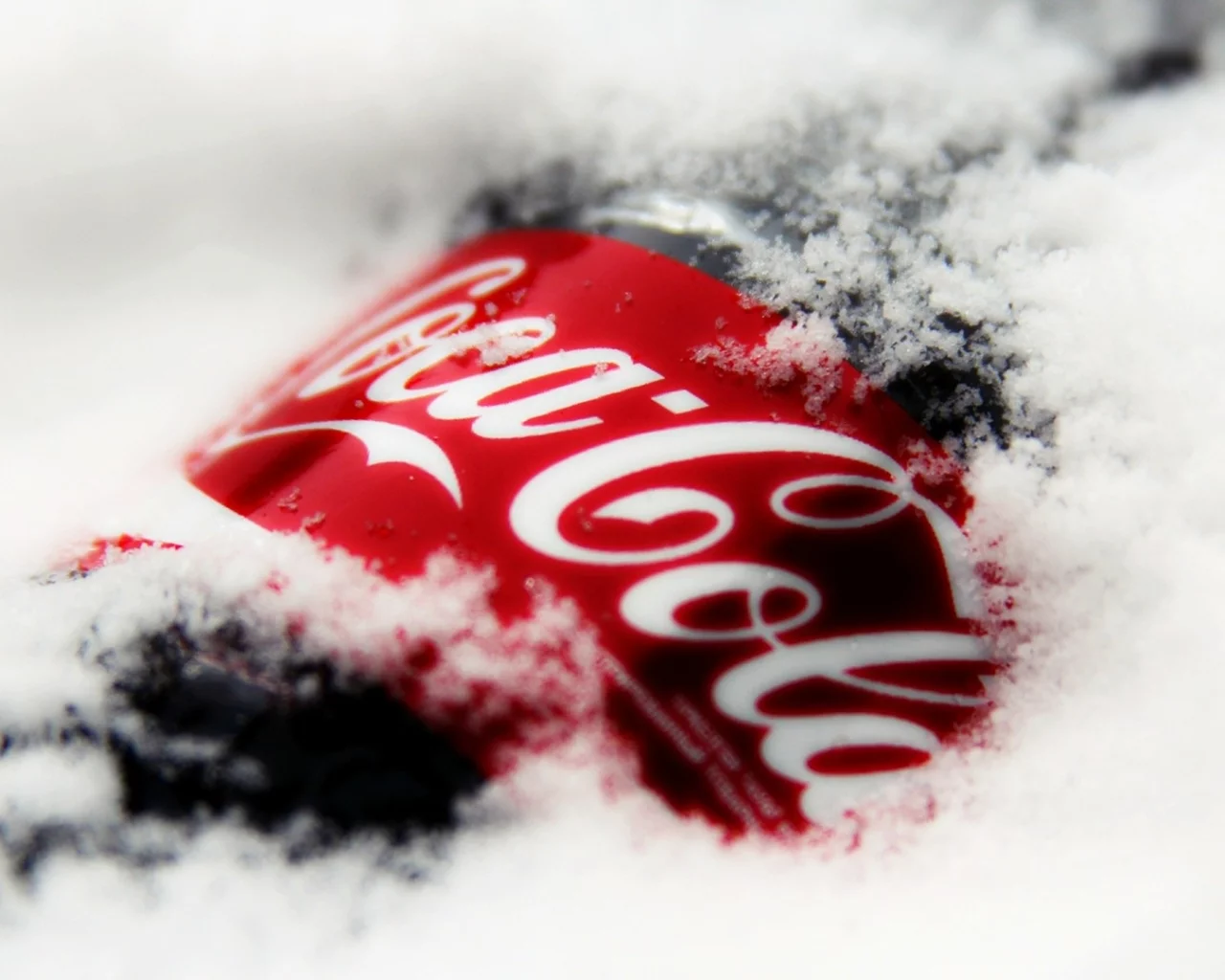 ice, красный, celebration, bottles, белый, red, лед, white, Coca-Cola, бутылки, праздник