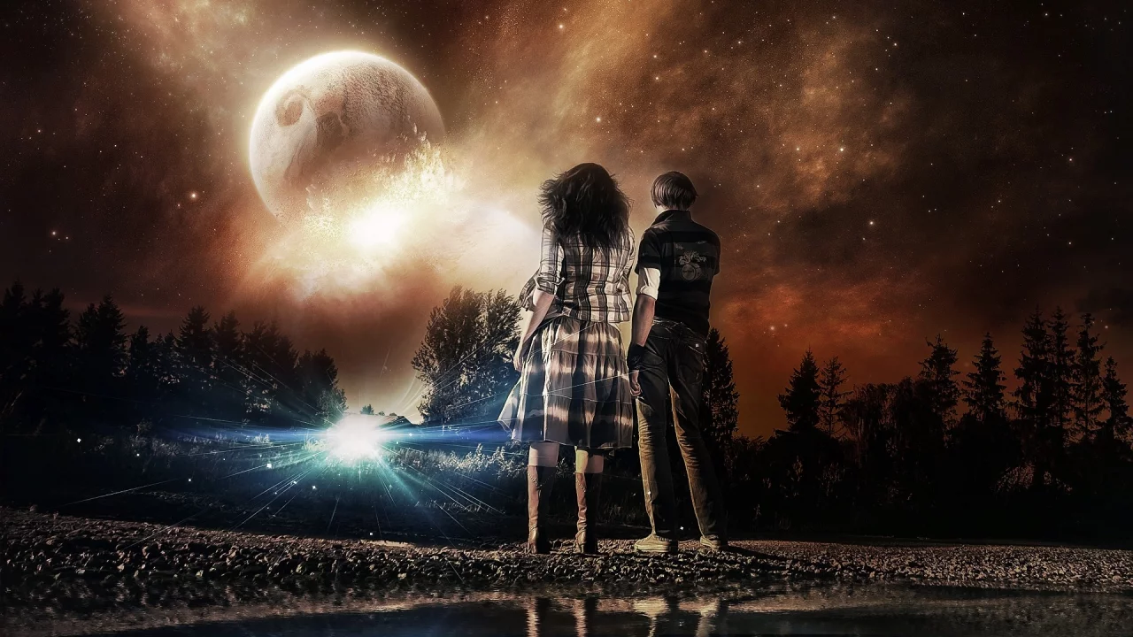 fantasy art, people, digital art, Skyfall, 