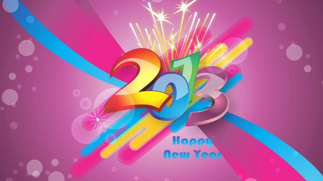 2013, абстрактное, abstract, Новый год, New Year, text, текст