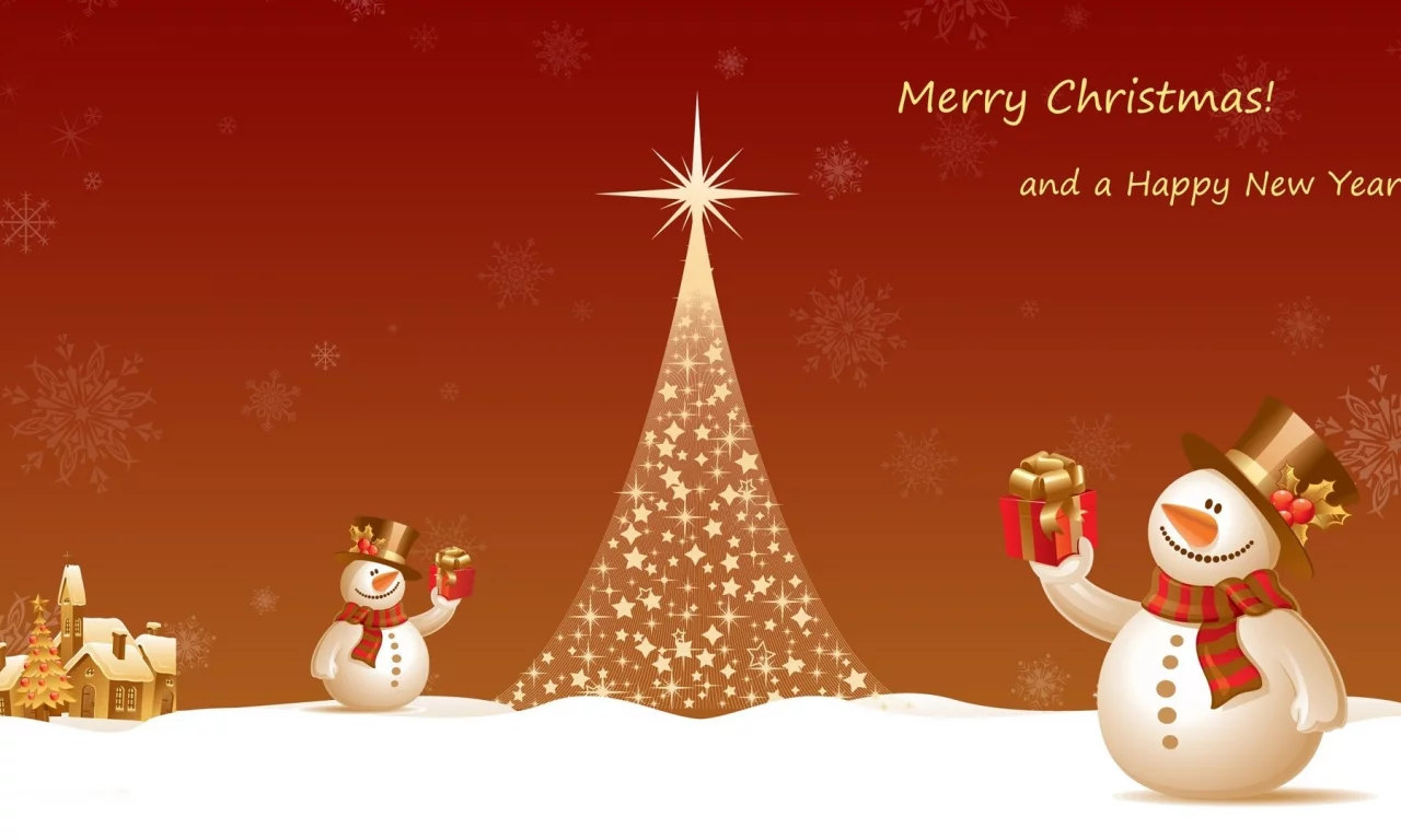 снеговик, Новый год, New Year, snowman