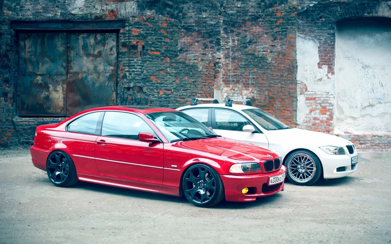 e90, белая, e46, красная, bmw