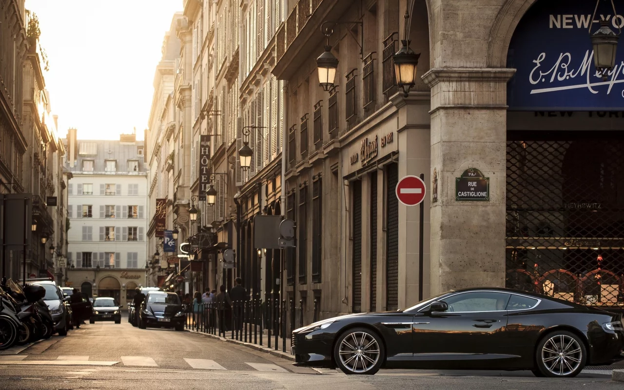 , cars, Aston Martin, Paris