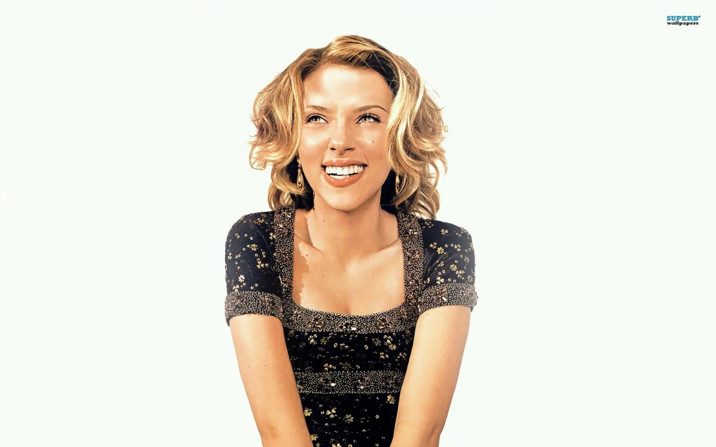 улыбаясь, lip gloss, блондинки, Scarlett Johansson, blondes, Скарлетт Йоханссон, smiling, макияж, women, lipstick, make-up, женщины, блеск для губ, губная помада