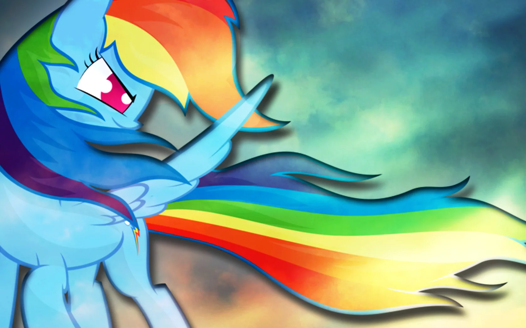 My Little Pony : Friendship Is Magic, dash, wind, ветер, тире, My Little Pony: Friendship is Magic, пони, Rainbow Dash, ponies