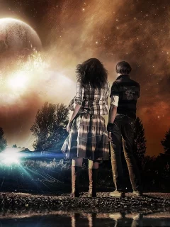 fantasy art, people, digital art, Skyfall, 