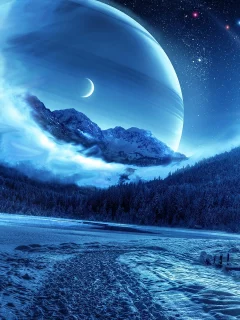planets, outer space, landscapes, пейзажи, космос, планеты