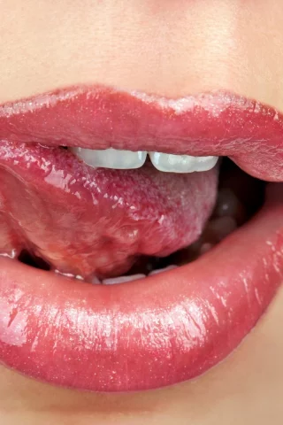 mouth, tongue, рта, языка