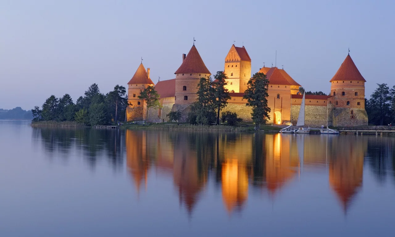Lithuania, Trakai, Литва, Тракай, замок, castle
