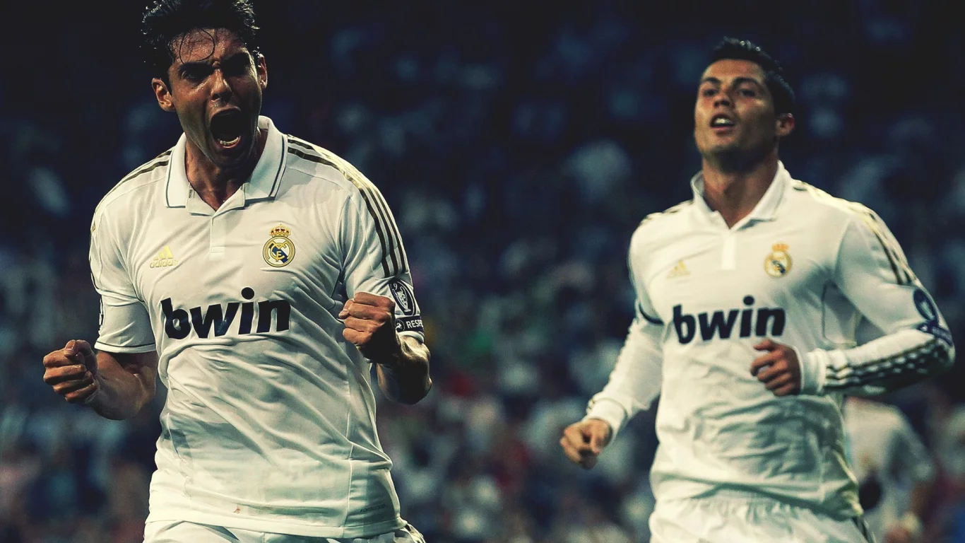 футболист, Кака, Реал Мадрид, Криштиану Роналду, Real Madrid CF, Cristiano Ronaldo, football player, Kaka