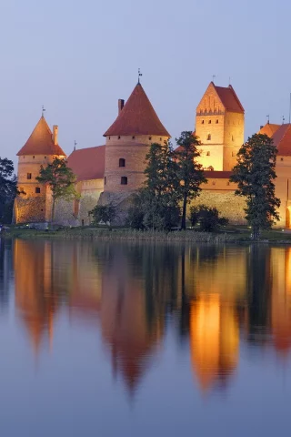 Lithuania, Trakai, Литва, Тракай, замок, castle