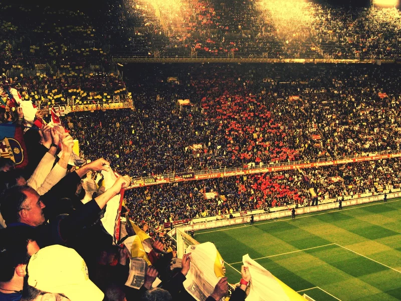 ФК Барселона, общественность, Barcelona FC, fans, public, болельщики