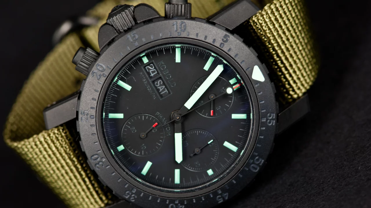 наручные, Часы, kobold phantom, black ops chronograph
