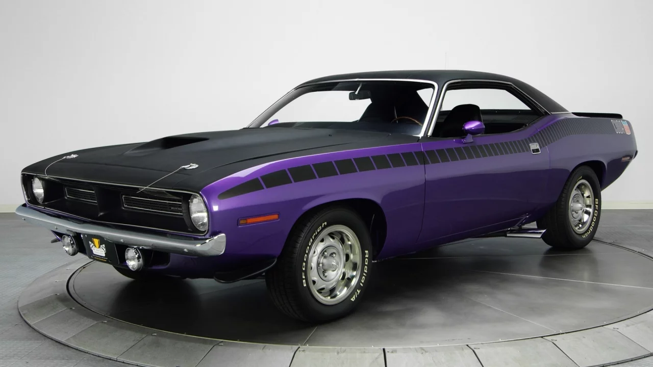 muscle car, Plymouth, передок, плимут, 1970, куда, мускул кар, aar, cuda
