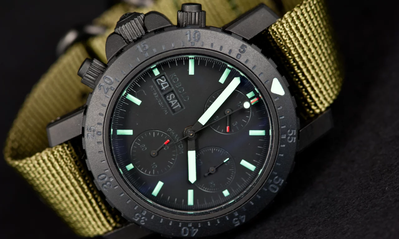 наручные, Часы, kobold phantom, black ops chronograph