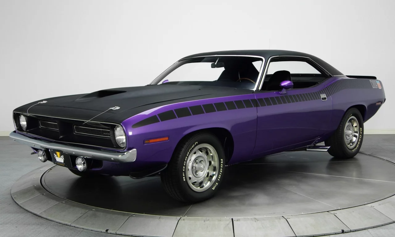 muscle car, Plymouth, передок, плимут, 1970, куда, мускул кар, aar, cuda