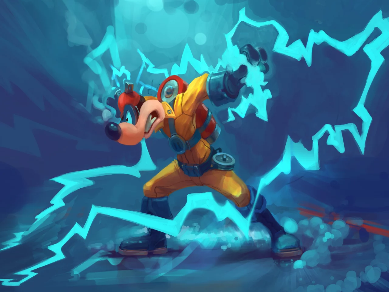 чёрный плащ, злодей, darkwing duck, костюм, Megavolt, мегавольт