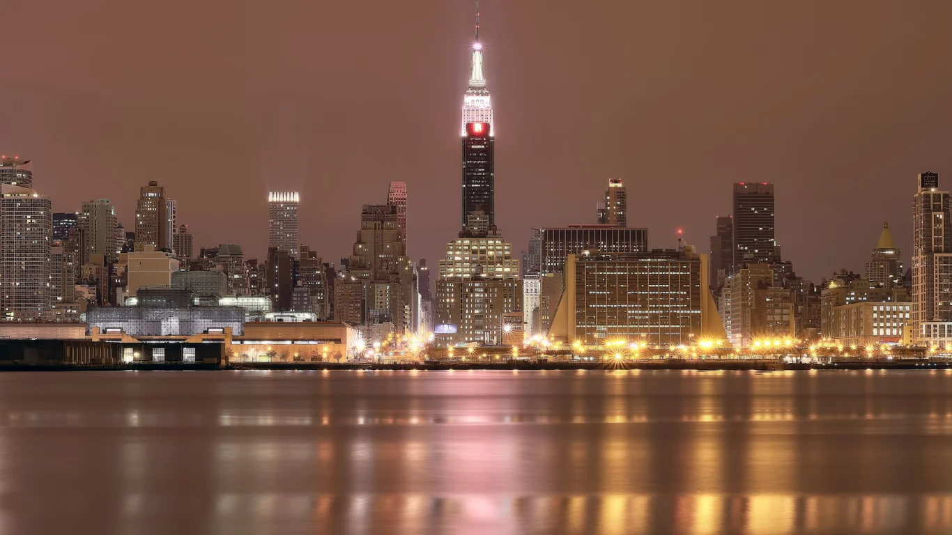 небоскребы, new york, сша, нью-йорк, Usa, здания, мегаполис