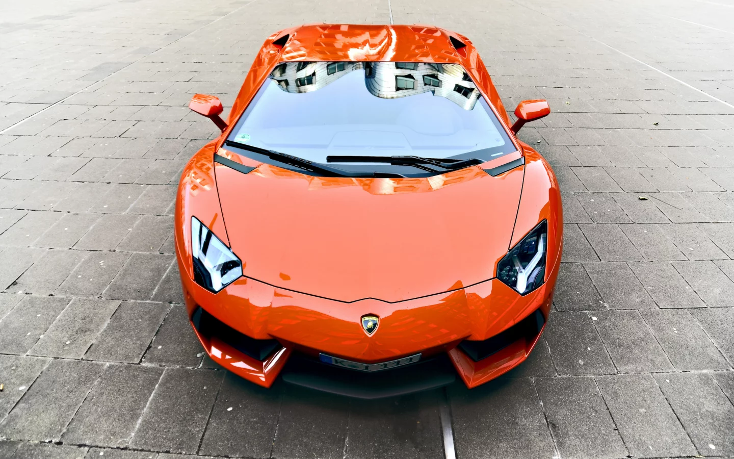 lp700-4, orange, авентадор, Lamborghini, ламборгини, aventador